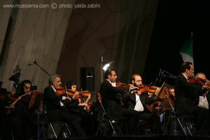 گزارش تصویری سایت موسیقی ما کنسرت ارکستر سمفونیک تهران در میدان آزادی - 2