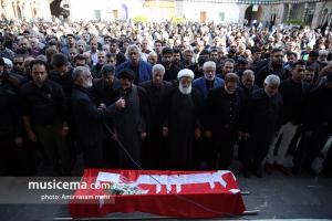 مراسم تشییع پیکر زنده یاد حامد هاکان - 14 مهر 1396