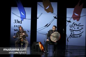 دونوازی هادی منتظری و مسعود حبیبی - سی و سومین جشنواره موسیقی فجر - 24 دی 1396