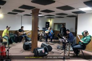 تمرین کنسرت وحید حاجی تبار - بهمن 1393