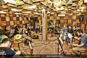 تمرین کنسرت در شعله با تو رقصان - مهیار علیزاده تمرین کنسرت در شعله با تو رقصان - مهیار علیزاده