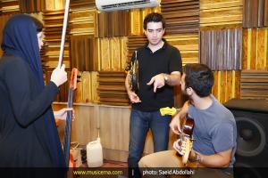 تمرین کنسرت در شعله با تو رقصان - مهیار علیزاده تمرین کنسرت در شعله با تو رقصان - مهیار علیزاده