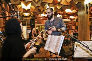 تمرین کنسرت در شعله با تو رقصان - مهیار علیزاده تمرین کنسرت در شعله با تو رقصان - مهیار علیزاده