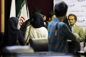 نشست خبری شهرداد روحانی