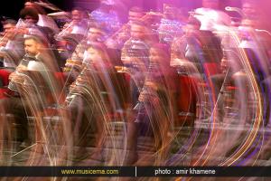 اجرای ارکستر بادی تهران در جشنواره رنگ موسیقی (خرداد 1393)
